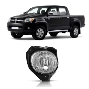 Imagem de Farol De Milha Auxiliar Pick Up Hilux Srv 2009 2010 2011 UNIDADE LADO DIREITO