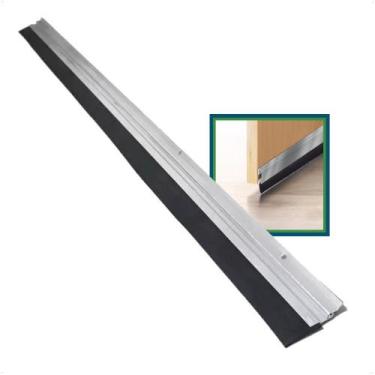 Imagem de Rodo Veda Porta De Alumínio Vedante Borracha Vedação 70Cm - Novo Horiz