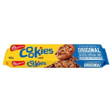 Imagem de Cookies com Gotas de Chocolate Bauducco 100g, 100 g