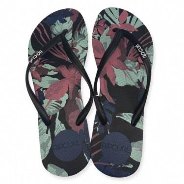 Imagem de Chinelo Rip Curl Calliope Floral, 35/36, Preto