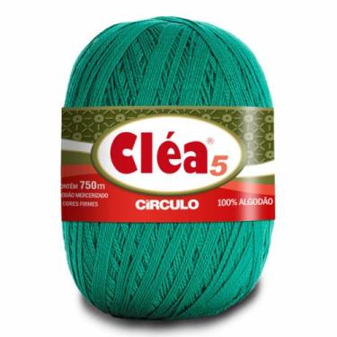 Imagem de Linha para Crochê Cléa 5 750mt - Circulo, 5363-ESMERALDA