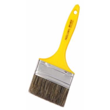 Imagem de Kit 12PC Pincel Trincha Para Pintura 3 Pol Cerda Grisalha Cabo Plástic