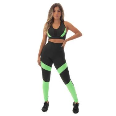 Imagem de Conjunto Fitness Fristyle Legging E Top Academia Feminino, G
