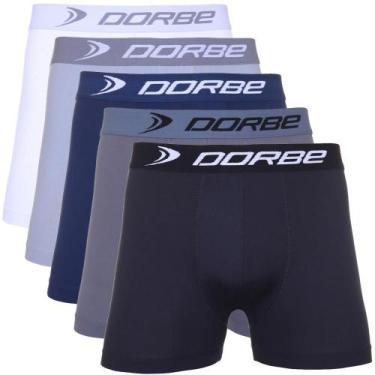 Imagem de Kit 5 Cuecas Boxer Microfibra Dorbe, P