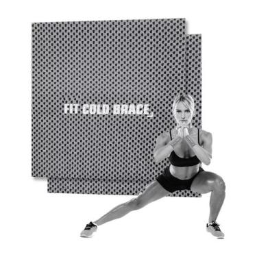 Imagem de Munhequeira Atoahada Gold SportsFit Cold - 2 Unidades, Único, Cinza, U