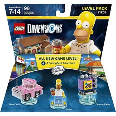 Imagem de LEGO Dimensions: The Simpsons - Homer w/ Homer's Car (Level Pack)