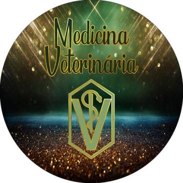 Imagem de Painel De Festa Redondo 1,50x1,50 - Profissão Medicina Veterinária Ver