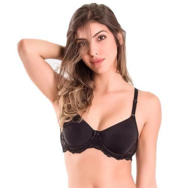 Imagem de Sutiã Duloren 131.206 Taça B Sem Bojo Microfibra Dupla, 48 (EG), Beige