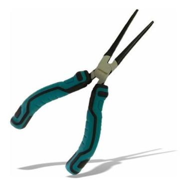 Imagem de Alicate  bico  meia cana longo gross, Azul