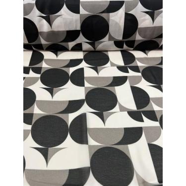 Imagem de  Musseline Estampado (1m x 1,4m) - Impacto tecidos, Estampa 8