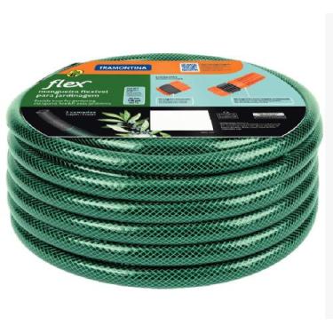 Imagem de Mangueira De Jardim 30 Metros Tramontina Engate E Esguicho, Verde