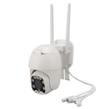 Imagem de Câmera WiFi para Segurança Doméstica, Câmera de Segurança Externa WiFi Visão de 320 Graus Conversa Bidirecional 3MP HD Câmera de Vigilância Inteligente Rotação Panorâmica e