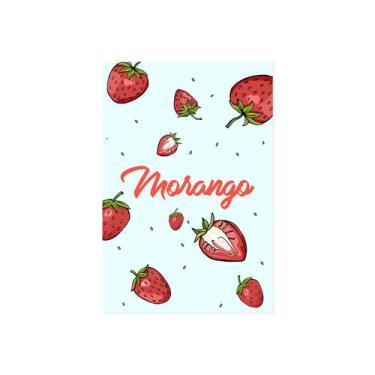 Imagem de Placa Decorativa MDF Frutas Morangos 20x30cm - Quartinhos