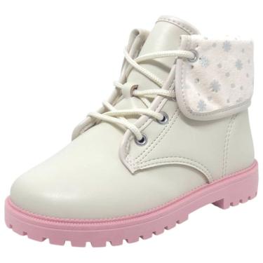 Imagem de Bota Coturno Infantil Menina Casual Moderna Molekinha