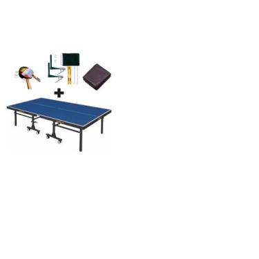 Imagem de MESA PING PONG MDF 25mm OFICIAL KLOPF 1008 + Kit 5055 + Rede Master 50