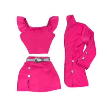 Imagem de Conjunto Feminino Infantil Inverno Blogueirinha Look Inverno - AK FASH