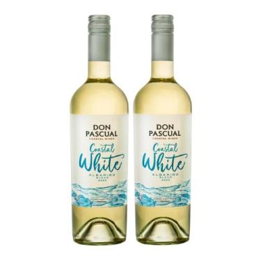 Imagem de Kit 2 Vinhos Don Pascual Coastal White Branco Uruguai 750ml