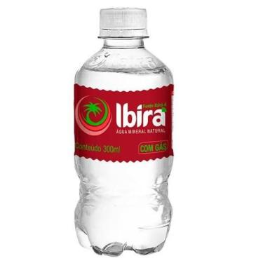 Imagem de Água mineral ibira com gás 300ml