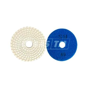 Imagem de Lixa Brilho D Água Diamantada Grãos 50 para Mármore Granito Porcelanat