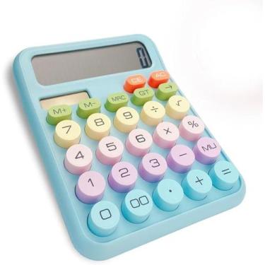 Imagem de Calculadora com botões grandes e coloridos - bazar do saara