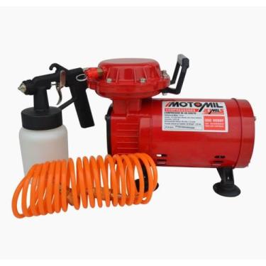 Imagem de Jetmil-S -Motocompressor MOTOMIL 2,3PES Hobby 1/3HP 127/220V