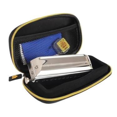 Imagem de Para Iniciantes harmônica Harmônica Cromática 12 Buracos 48 Tons Chave De C Gaita De Órgão De Boca Cromática Profissional Para Adultos(D)