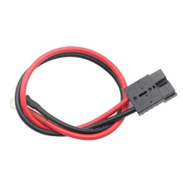Imagem de Daconovo Cabo adaptador de bateria 8AWG com terminal tipo O e conector 50A, 50cm/19,69 polegadas