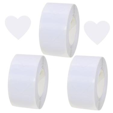 Imagem de Tupalizy Etiquetas de pacote de adesivos de coração de 2,5 cm para dia dos namorados, Natal, casamento, dia das mães, caixa de presente, sacos de decoração, envelopes de cartas, cartão de selagem,