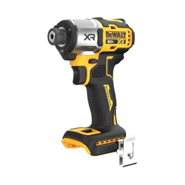 Imagem de DEWALT Chave de impacto 20V MAX XR, sem escova, 1/10.2 cm, 3 velocidades, apenas ferramenta simples (DCF845B), amarelo, preto
