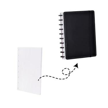 Imagem de Refil 50 Folhas Lisas para Caderno Disco Inteligente 80g - Win Paper