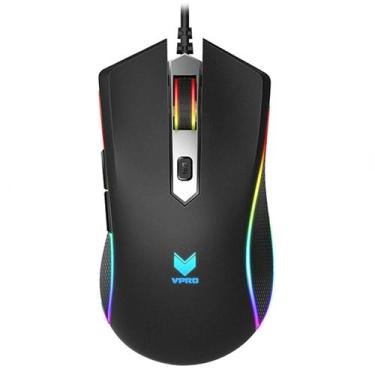 Imagem de Mouse Gamer Rapoo Vpro V280 Gaming - Preto, Preto