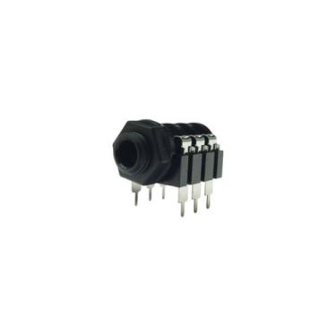 Imagem de Conector Jack P10 Fêmea Stereo CS403 - Custom Sound