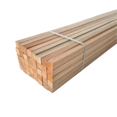 Imagem de 40 Ripas Sarrafos Eucalipto 2x2x50cm Aplainado Artesanato - Tudo Jardi