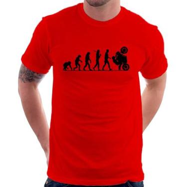 Imagem de Camiseta Evolução do Grau XJ6 - Foca na Moda, Vermelho, P