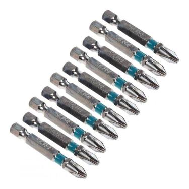 Imagem de 10 Bits Phillips Magnético 50mm Ponta 1-4\" Ph2 - Gross