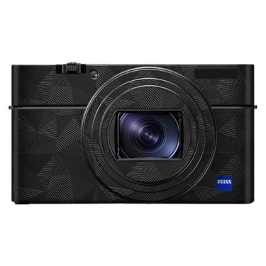 Imagem de Adesivo antiarranhões para câmera Sony RX100VI RX100VII Película protetora para câmera RX100M6 RX100M7 (Triângulo Preto)