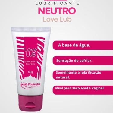Imagem de Lubrificante Íntimo Neutro a Base de Agua Para Sexo Anal Vaginal Love 