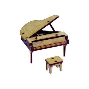 Imagem de Miniatura piano de cauda m1082 - Woodplan