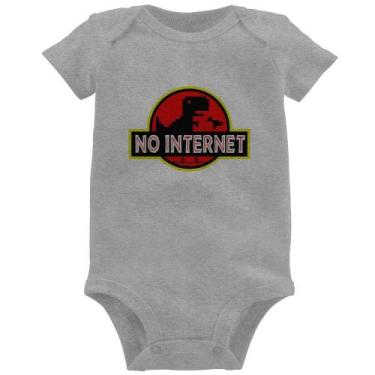 Imagem de Body Bebê No internet - Foca na Moda, Cinza, P