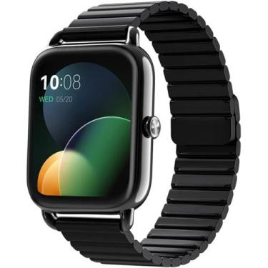 Imagem de Smartwatch Haylou RS4   NFC pagamentos Tela AMOLED Bateria de até 25 d
