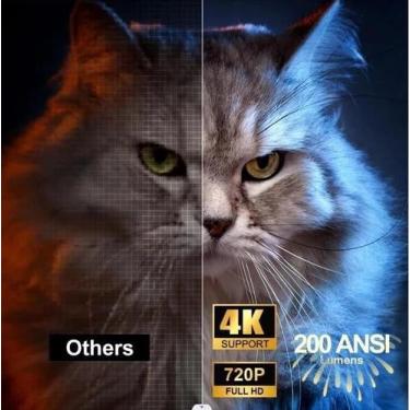 Imagem de Projetor HY300 Original Portátil Smart Android 11 4K Ultra HD HDMI Wif