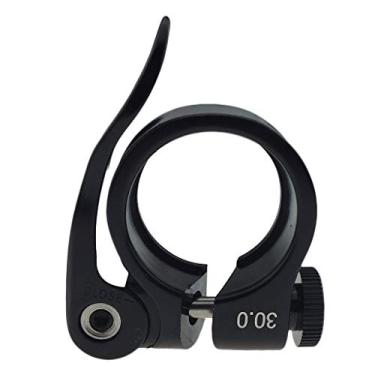 Imagem de Simhoa Coleira de fixação para assento de bicicleta de 30 mm adequada para tubo de assento de 25,4/27,2 mm - preta