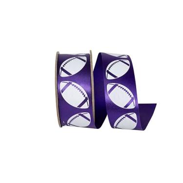 Imagem de Reliant Ribbon Fita térmica para bolas de futebol fosca, roxa/branca