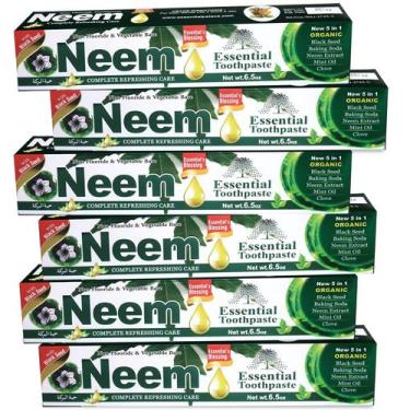 Imagem de Pasta de dente Essential Creme dental Neem 5 em 1, fórmula, pacote com