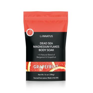 Imagem de Bath Soak innatus Pure Dead Sea Magnésio Flocos 400 mL de Toranja