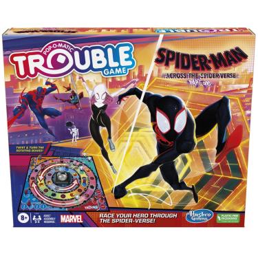 Imagem de Jogo de tabuleiro Hasbro Gaming Trouble: The Spider-Verse Edition