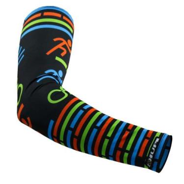 Imagem de Manguito HUPI Triathlon Proteção UV50+, PRETO, M