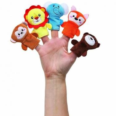 Imagem de Teatrinho Dedoches Animais Da Selva, Buba Baby 7500