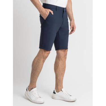 Imagem de Bermuda Alfaiataria Modern - Fatto A Mano, Azul marinho, 38