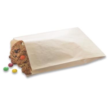 Imagem de 200 Count - Kraft Paper Bags for Packaging Cookies/Pretzels/Sandwiches